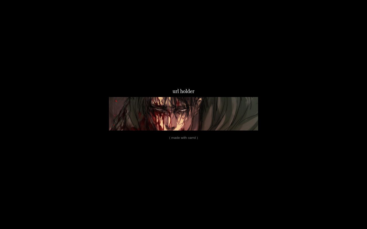 Carrd profile picture for @corporal